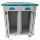 680MM 40CM Medical Equipment Trolley ABS Hospital Medical Trolley Manually Case Folder Trolley