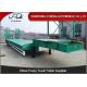 Tri - Axles 50 Tons Low Loader Trailer , Low Bed Trailers With Standard Dimension