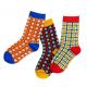 Cool Women's Novelty Socks / Ladies Crew Socks Comfortable Customized Length