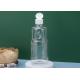 ISO9001 350ml HAPE Clear Plastic Screw Top Bottles BPA Free