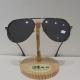 Metal Anti Reflective Sunglasses Classic , Round Double Bridge Polarized Sunglasses