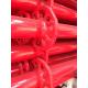 Ringlock scaffolding vertical red powder coated