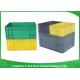 PP Plastic Logistic Euro Stacking Containers For Food Clothes Auto Medical 21.2L
