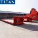 TITAN 3 axle 60-80 ton machine carriers transport lowbed trailer