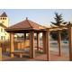 Waterproof WPC Construction , Weather-resist WPC Pergola For Outdoor Construction