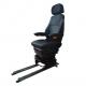 Rotation Support Marine Boat Seat Ship Pilot Seat Captain Seat With Long Slide Rail