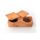 BAP Free Wooden Salt And Pepper Box 2 Compartment Contemporary Style