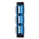 Single Mode LC Fiber Patch Panel 24 Port 6 Channels With Four Channels