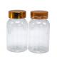 120ml Wide Mouth Flip Top Cap PET Bottle for Customized Pill Bottle Supplement Container
