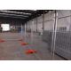 Portable Galvanized Temporary Fence / Temporary Site Fencing Low Carbon Steel
