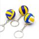 FACTORY 3D Mini Ball Shape Keychain Make Your Own Design Pvc Keychain Custom