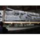 Inclined Tubular Screw Conveyor 14~110 m3/h Capacity For Food Industry