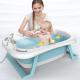 85*53*25cm Open Size Foldable Baby Bathtub With Stand Durable And OEM/ODM Support