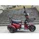 Lead Acid Battery 50km Travel Three Wheel Electric Scooter