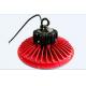 RED UFO High Bay Fixture UL / DLC For Shopping Mall Stadium Exhibition Hall