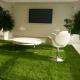 High Ranking Residential Fake Grass Flat Shape Permeable Office Decorative
