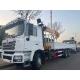 F3000 6x4 Crane Truck SHACMAN Boom Truck 375hp Euro V White