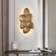 RoHS CCC Contemporary Gold Modern Wall Sconces Power Saving