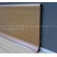Woodgrain environmental PVC skirting,1000mm*100mm*5mm,easy to install,anti-aging, durable.