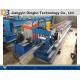 Touch Screen Rack Upright Roll Forming Machine PLC Control For Hydraulic Power 5.5kw