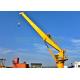 Durable Stiff Boom Marine Hydraulic Deck Crane AC380V For Lifting