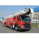 Sinotruk Howo / Volvo 60 meters 8x4 Drive Water Tower Fire-Fighting Truck