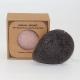 Dark Brown Water Drop Makeup Sponge Pore Cleanser Konjac Exfoliating Sponge