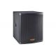 Passive 18 Inch  1200W Church Subwoofer Speaker System  With Black Paint