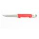 High Quality Sheath Protected Stainless Steel Long Sharp Blade Fishing Knife With Spoon