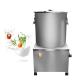 industrial basket equipped small fruit leaf vegetable centrifugal dehydrator vegetable spin dryer