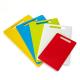 Multi color Rectangle HDPE Kitchen Chopping Block Plastic Cutting Board With Handle