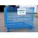 Wire mesh container used in storing goods in warehouse