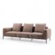 New design sectional sofa Italian furniture design 3 seater leather sofa