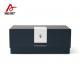 Surface Blue Art Paper Jewellery Presentation Boxes With Lid , Soft Touch Lamination