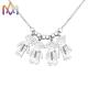 Engraved Nickel Free SS Family Name Necklace With 55CM Chain