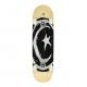 Foundation Skateboards Star & Moon Square Assorted Stain / Black / White Complete Skateboard - 8.38 x 32.25