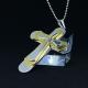 Fashion Top Trendy Stainless Steel Cross Necklace Pendant LPC466