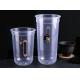 U Shape Disposable Smoothie Cups 90mm Caliber Disposable Bubble Tea Cups