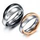 Tagor Jewelry Super Fashion 316L Stainless Steel couple Ring TYGR189