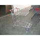 Store supermarket Warehouse Cargo Trolley with foldable platform and 5 inch casters