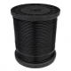 Topone 200Ft Black Vinyl Coated Wire Rope 1/16 Inch Coated To 3/32 Inch 304