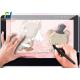 1-6mm Thickness Touch Screen Glass Tempered Anti Fingerprint Glass