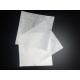 White Cleanroom Lint Free Cloth 55% Cellulose 45% Polyester Blend Knife Cut
