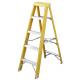 Foldable  Insulated Fiberglass Step Ladder 2x5  EN131 Certificated