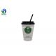 Stackable Embossed Coffee Cups Double Layer Compostable Paper Cups