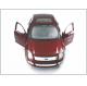 Mini Diecast Alloy Dark red Custom Scale Model Cars 2006 Ford Fusion as Gift