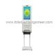 1920 * 1080 Resolution Vertical Advertising Screen Wash Hand With Liquid Soap Dispensers