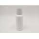 White Color Plastic Cosmetic Bottles Lotion Toner Water Boston Shape Bottle