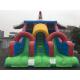 Commercial grade PVC 0.55mm Children's playground inflatable dry slide with