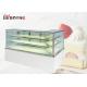 2 Layer L Type Cake Display Case Refrigeration Socep Compressor